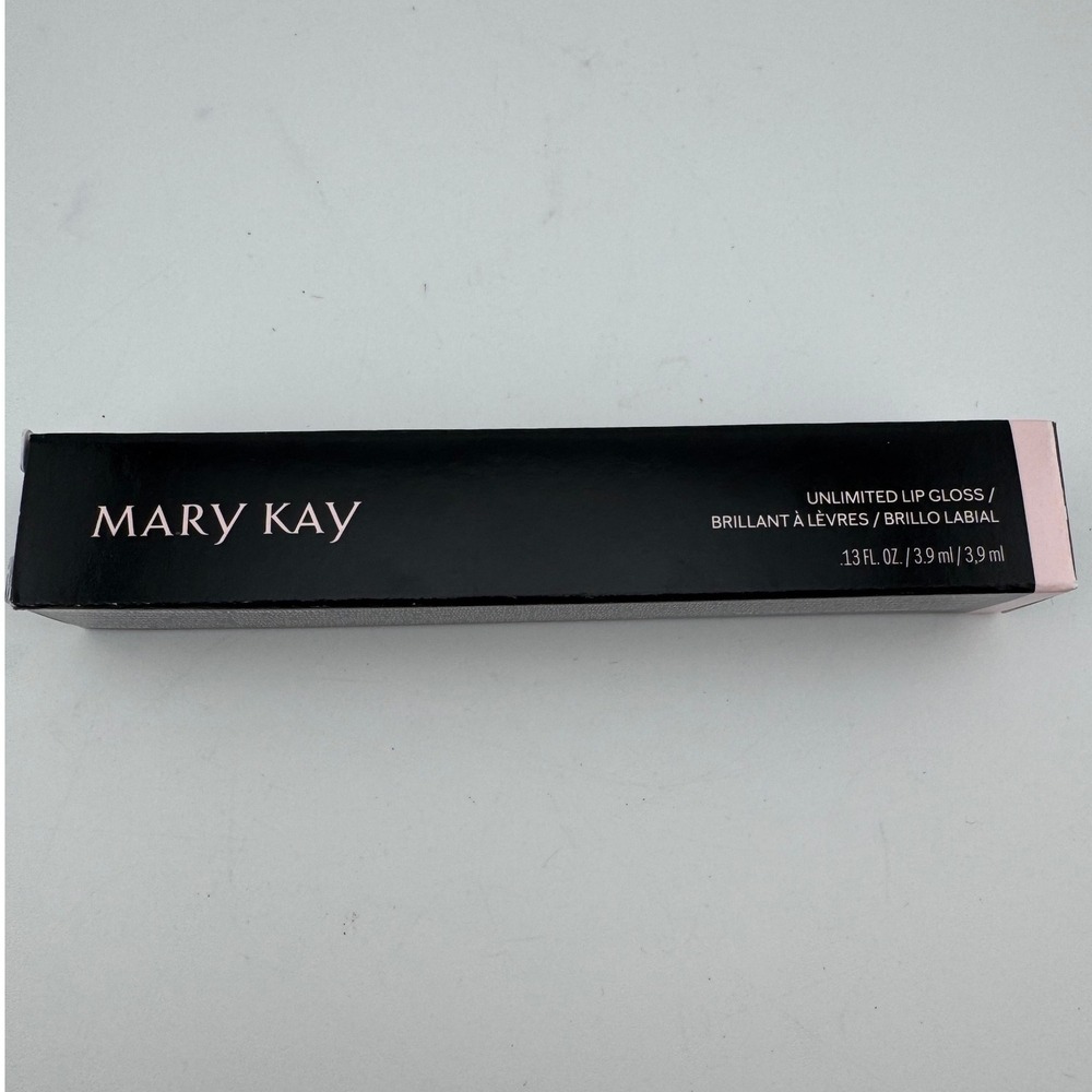 Mary Kay Unlimited Lip Gloss 0.13oz "Iconic Red" High Shine Moisturizing 153475